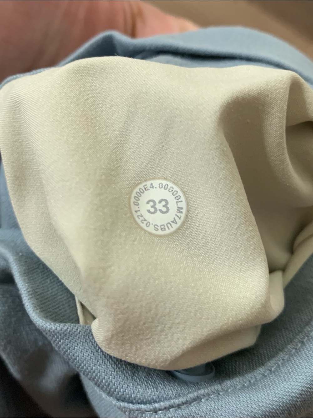 Lululemon Mens blue/ gray commission shorts 5” 33 - Picture 8 of 8